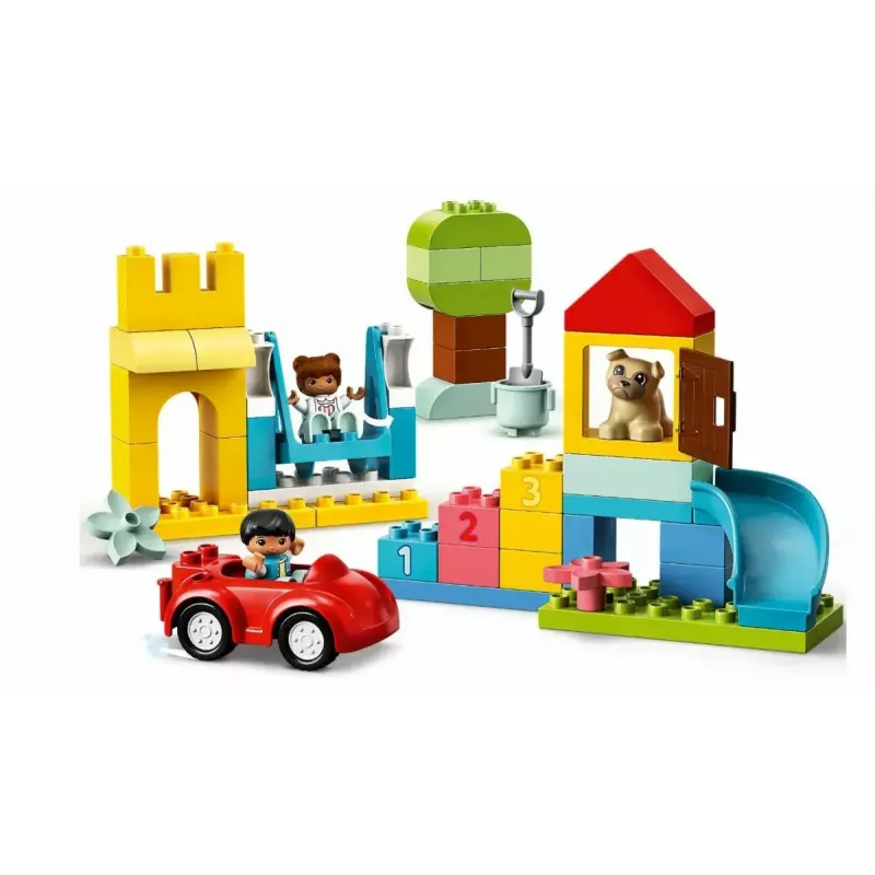 LEGO DUPLO 10914 Deluxe palikkalaatikko, 85 osaa, 1,5-vuotiaasta alkaen