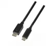 Videokaapelisovitin LogiLink UA0336 3 m USB Type-C DisplayPort musta