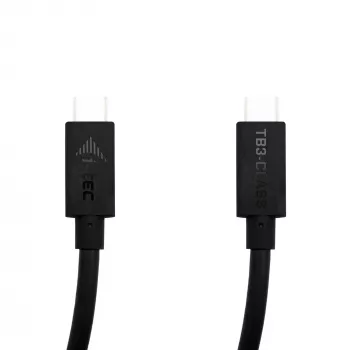 i-tec Thunderbolt 3 -luokan kaapeli, 40 Gbit/s, 100 W Power Delivery, USB-C-yhteensopiva, 150 cm