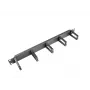 Kaapelinhallintapaneeli LANBERG AK-1202-B, 1U, 19 tuuman (482,6 mm) leveys, syvyys 78,7 mm, musta