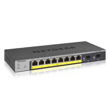 NETGEAR GS110TP hallittava L2/L3/L4 Gigabit Ethernet (10/100/1000) Power over Ethernet (PoE) harmaa
