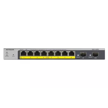 NETGEAR GS110TP hallittava L2/L3/L4 Gigabit Ethernet (10/100/1000) Power over Ethernet (PoE) harmaa