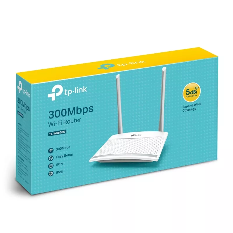 TP-Link TL-WR820N WLAN-reititin Fast Ethernet yksikaista (2,4 GHz) valkoinen