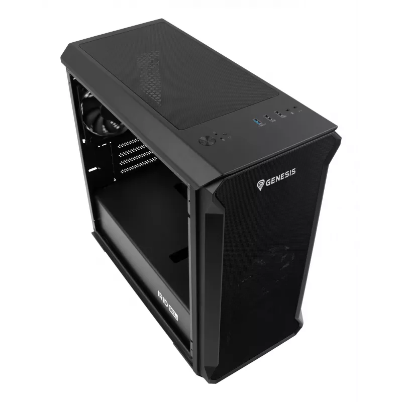 GENESIS Irid 503 Micro Tower musta