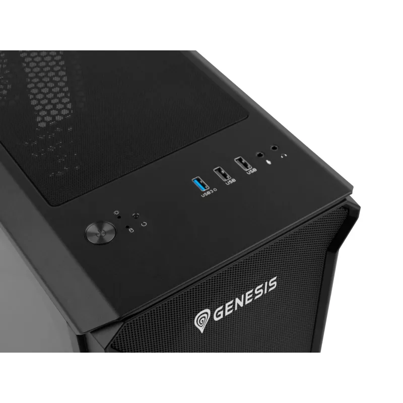 GENESIS Irid 503 Micro Tower musta
