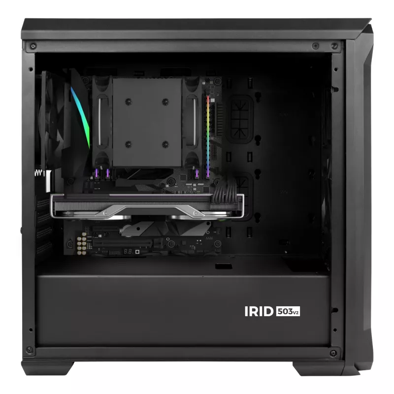 GENESIS Irid 503 Micro Tower musta