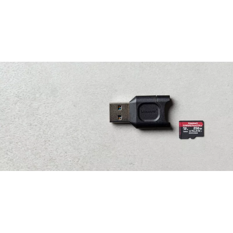 Kingston Technology MobileLite Plus kortinlukija USB 3.2 Gen 1 (3.1 Gen 1) Type-A musta