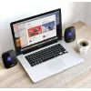 Kaiutin Audiocore AC835 johdollinen 2.0 6 W USB musta pöytäkaiutin