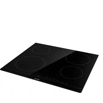 Kalusteisiin asennettava keraaminen keittotaso Gorenje ECT641BSC, 60 cm, 4 vyöhykettä, kosketusohjaus, musta