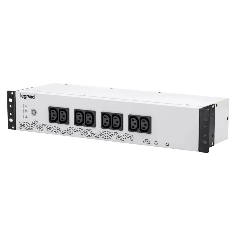 Legrand Keor PDU 310331 UPS, 800 VA / 480 W, off-line (valmiustila), 8 x IEC C13 -pistorasiaa, räkkiasennus
