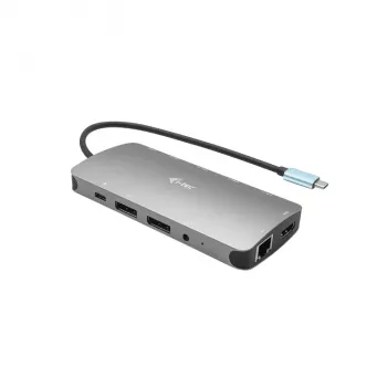 i-tec Metal USB-C Nano 3x Display -telakointiasema + Power Delivery 100 W