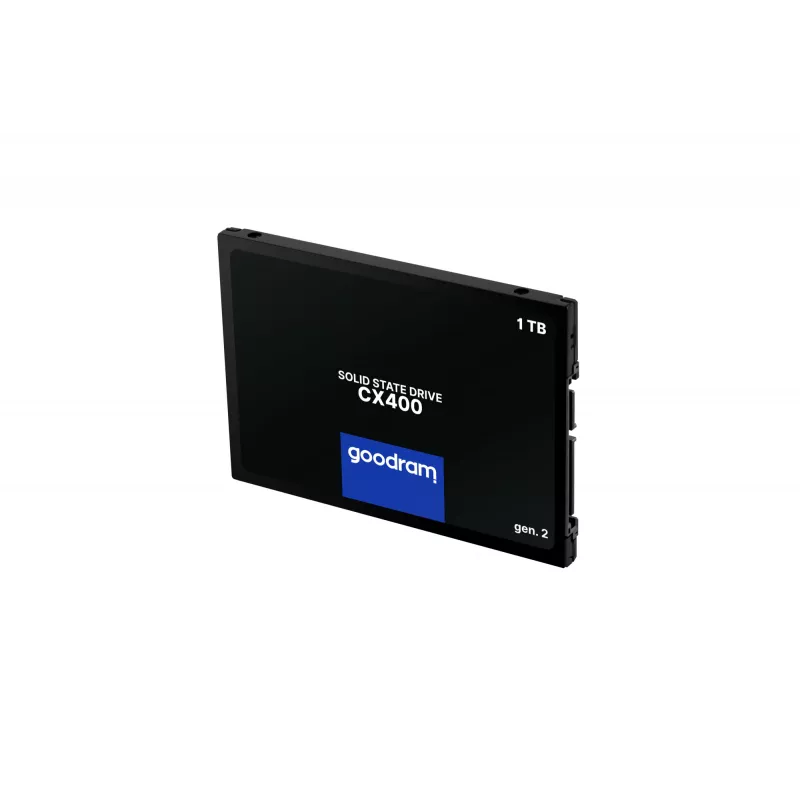 GOODRAM CX400 Gen.2 SSDPR-CX400-01T-G2 SSD 1 TB (1024 GB), 2,5 tuumaa, SATA III, 550/500 MB/s, 3D TLC NAND, 7 mm