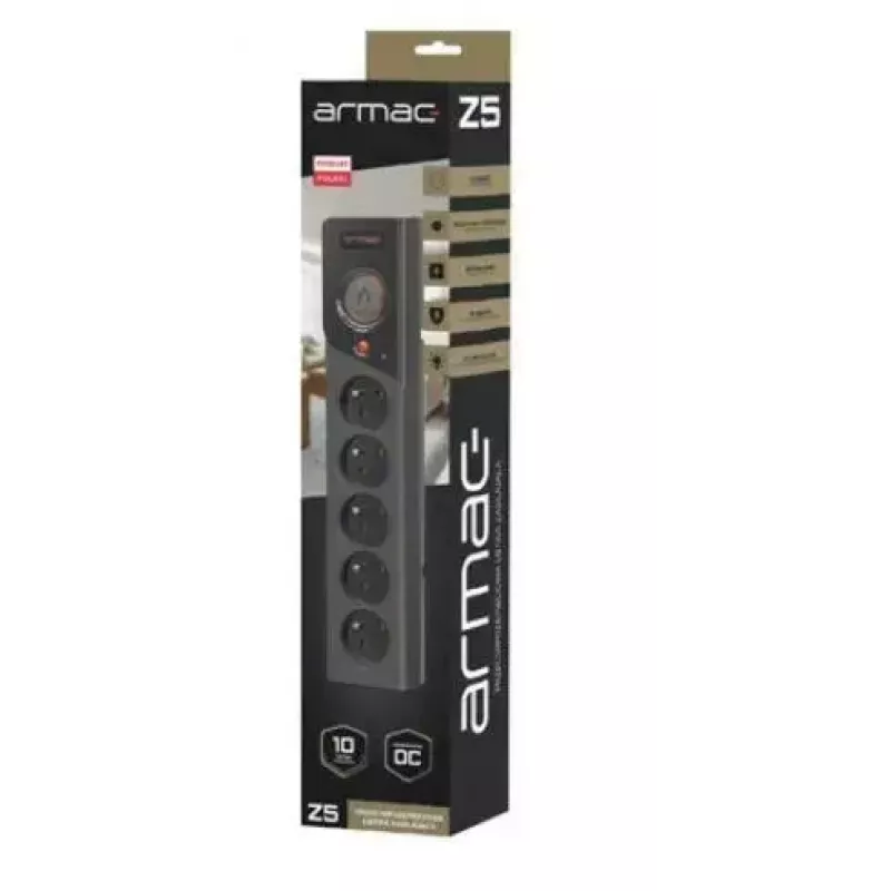 Jatkopistorasia ARMAC Z5 1,5M — 5×230V pistorasiaa, 10A