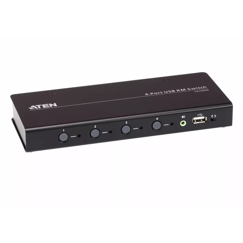 USB KM-kytkin ATEN CS724KM-AT