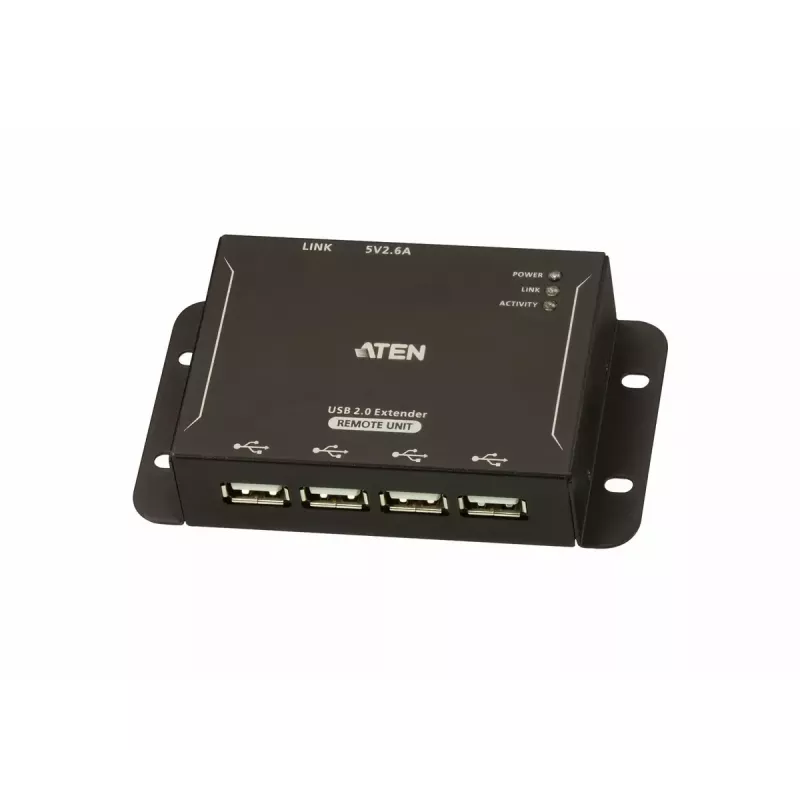 ATEN 4-porttinen USB 2.0 CAT 5 -jatko (jopa 50 m)