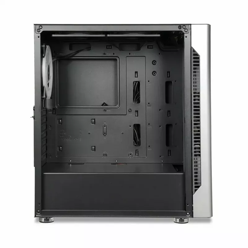PC-kotelo IBOX Chiron ZH68 Gaming, ATX Midi-Tower, EATX-tuki, musta, sivulasiseinä, valaistus