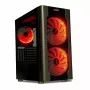 PC-kotelo IBOX Chiron ZH68 Gaming, ATX Midi-Tower, EATX-tuki, musta, sivulasiseinä, valaistus