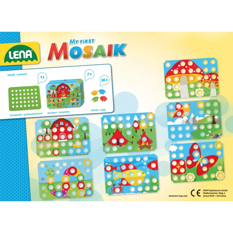 Mosaiikkisarja Lena Mein erstes Mosaik Natur