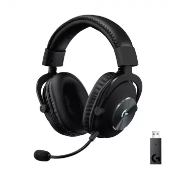 LOGITECH Pro X Wireless Lightspeed pelikuulokemikrofoni musta