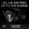 LOGITECH Pro X Wireless Lightspeed pelikuulokemikrofoni musta