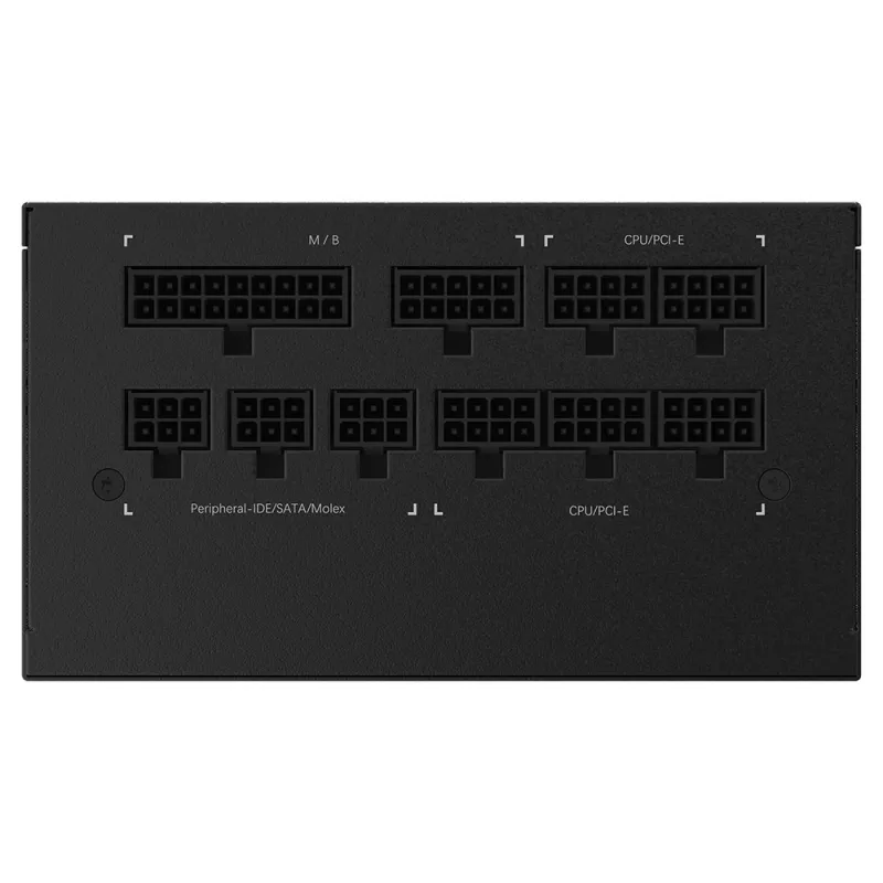 Gigabyte P750GM virtalähde 750 wattia hyötysuhde 80 PLUS GOLD, PFC Active, MTBF 100 000 tuntia