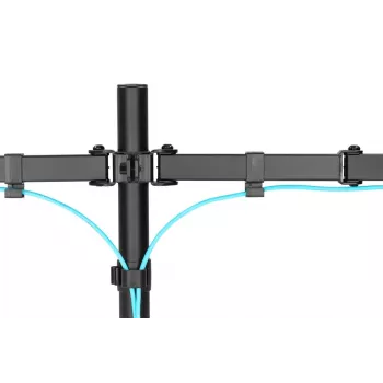 DIGITUS yleinen kaksoisnäytön kiinnitys 17-32in 2x 8kg (max.) musta