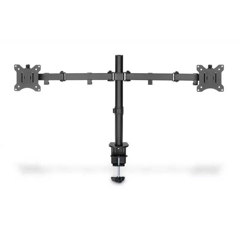 DIGITUS yleinen kaksoisnäytön kiinnitys 17-32in 2x 8kg (max.) musta