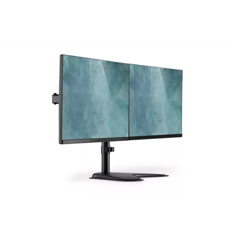 DIGITUS yleinen kaksoisnäytön teline 17–32 tuumaa 2x 8 kg (max.) musta