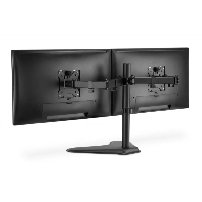 DIGITUS yleinen kaksoisnäytön teline 17–32 tuumaa 2x 8 kg (max.) musta