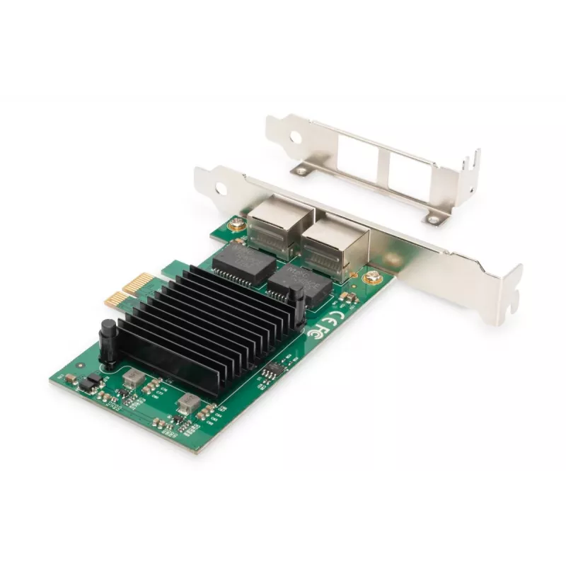 Ethernet PCI Express kortti Digitus DN-10132 2-porttinen