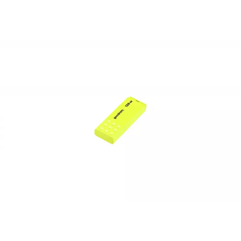 Goodram UME2 UME2-1280Y0R11 USB-muistitikku 128 GB, USB 2.0 Type-A, 20 MB/s, suojakorkilla, keltainen