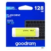 Goodram UME2 UME2-1280Y0R11 USB-muistitikku 128 GB, USB 2.0 Type-A, 20 MB/s, suojakorkilla, keltainen