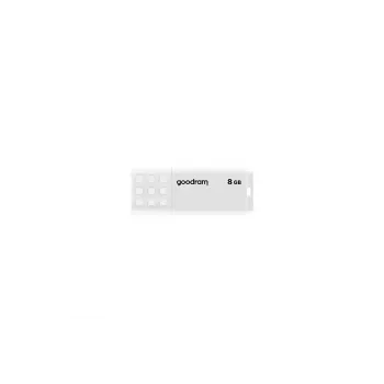 USB-muistitikku GOODRAM UME2 8 GB USB 2.0 Type-A, valkoinen, 20 MB/s luku, 5 MB/s kirjoitus