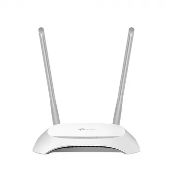 TP-Link TL-WR850N WLAN-reititin Fast Ethernet yksikaistainen (2,4 GHz) harmaa, valkoinen