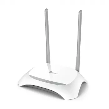 TP-Link TL-WR850N WLAN-reititin Fast Ethernet yksikaistainen (2,4 GHz) harmaa, valkoinen