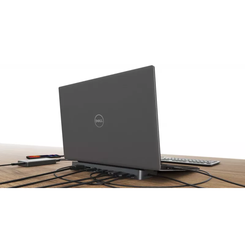 i-tec metalli USB-C ergonominen 4K 3x näyttö telakointiasema + Power Delivery 85 W