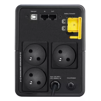 APC BX750MI-FR UPS (keskeytymätön virransyöttö) Line-Interactive 0,75 kVA 410 W 3 AC-lähtöä