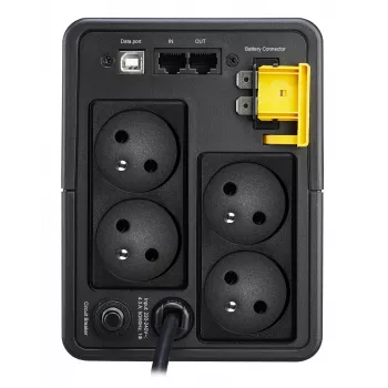 APC Back-UPS, 950VA, Tower, 230V, 4x CEE 7/5 ranskalainen Schuko-pistorasia, AVR