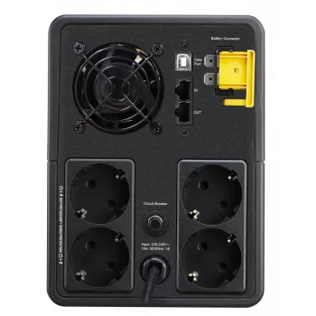 APC Back-UPS, 2200VA, Tower, 230V, 4x CEE 7/7 Schuko-pistorasia, AVR