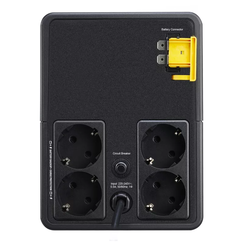 APC Easy UPS keskeytymätön virransyöttö (UPS) Line-Interactive 1,2 kVA 650 W 4 AC-lähtöä