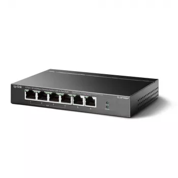 TP-Link TL-SF1006P verkkokytkin Unmanaged Fast Ethernet (10/100) Power over Ethernet (PoE) musta