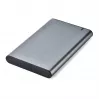 GEMBIRD USB 3.1 2,5 tuuman SATA HDD-kotelo Type-C-liitännällä, harjattu alumiini - harmaa