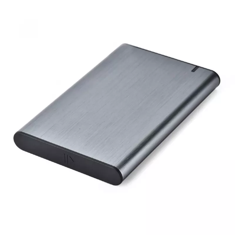 GEMBIRD USB 3.1 2,5 tuuman SATA HDD-kotelo Type-C-liitännällä, harjattu alumiini - harmaa