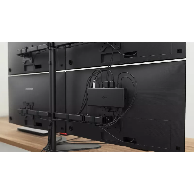 Telakointiasema i-tec USB-C Quattro Display -telakointiasema Power Delivery 85 W