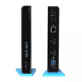 i-tec USB 3.0/USB-C Dual HDMI -telakointiasema