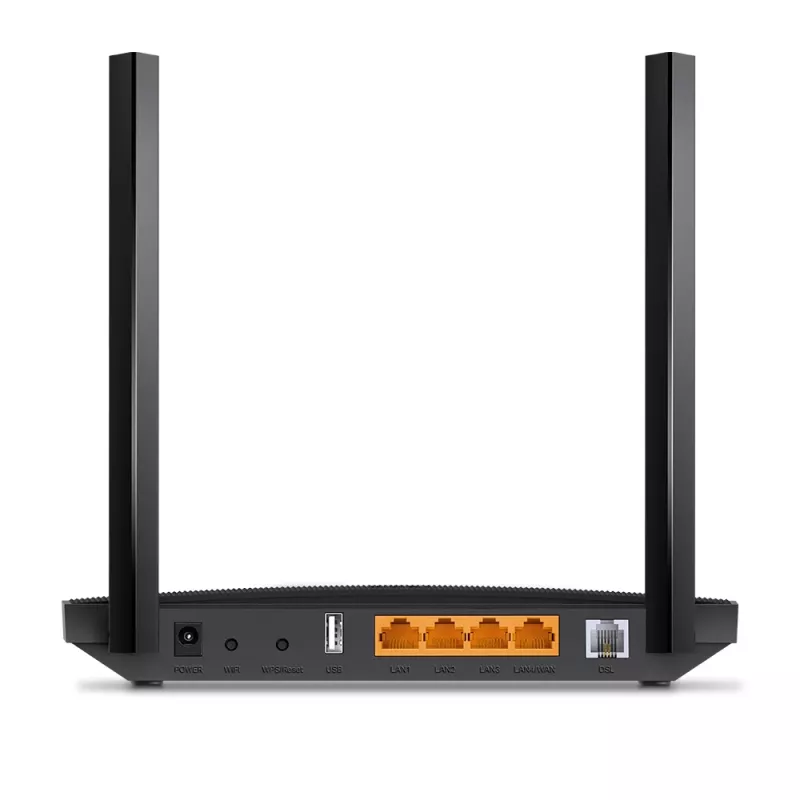 TP-Link Archer AC1200 MU-MIMO VDSL/ADSL -langaton modeemireititin, musta