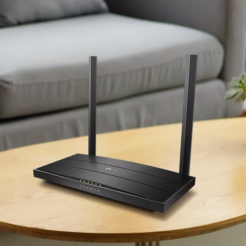 TP-Link Archer AC1200 MU-MIMO VDSL/ADSL -langaton modeemireititin, musta