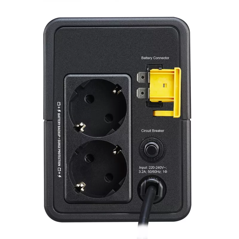 APC BVX700LI-GR keskeytymätön virransyöttö (UPS) Line-Interactive 0,7 kVA 360 W 2 AC-lähtöä