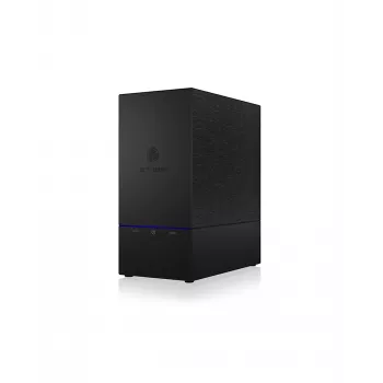ICY BOX IB-RD3621-C31 kiintolevyteline 0 TB pöytämalli musta