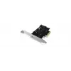 ICY BOX IB-PCI1901-C32 PCIe 3.0 x4 -ohjainkortti, 1x USB-C 3.2 Gen 2x2, musta